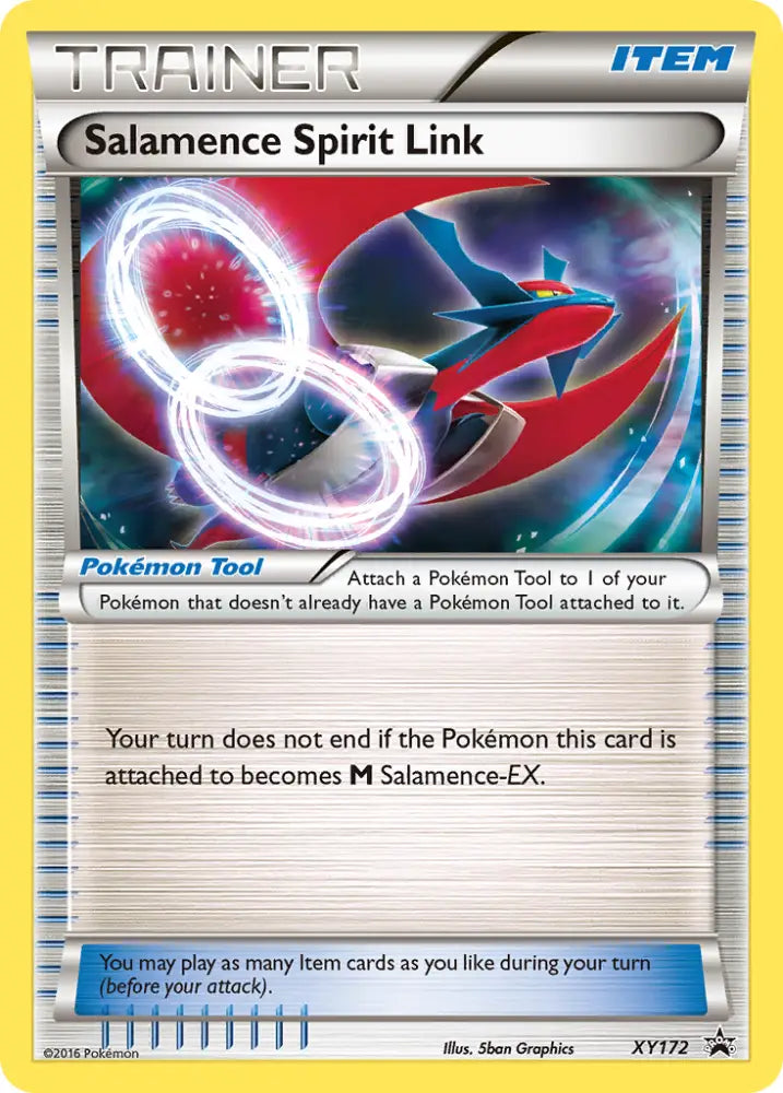 Salamence Spirit Link (XY172) [XY: Black Star Promos] - Pokemon Single