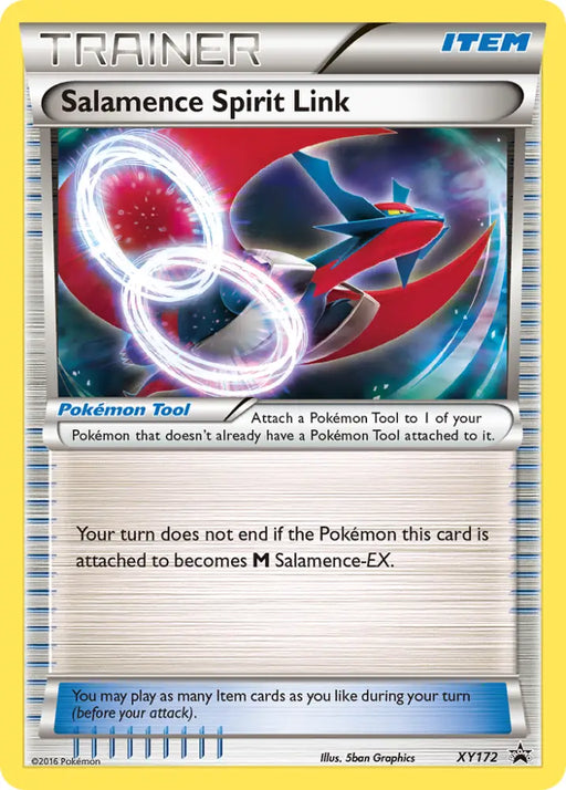 Salamence Spirit Link (XY172) [XY: Black Star Promos] - Pokemon Single