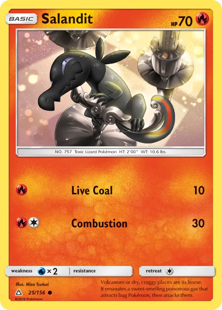 Salandit (25/156) [Sun & Moon: Ultra Prism] - Pokemon Single