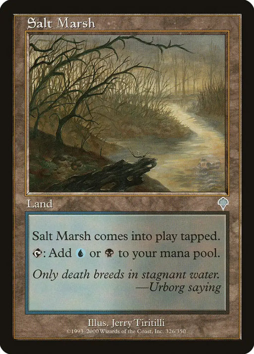 Salt Marsh [Invasion] - MTG Single
