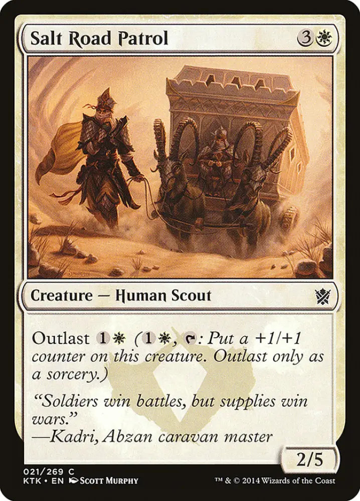 Salt Road Patrol [Khans of Tarkir] - MTG Single