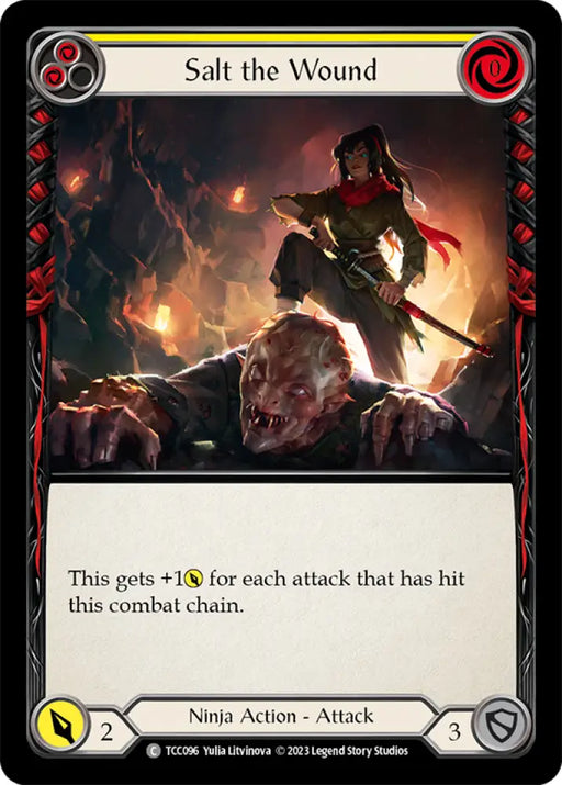 Salt the Wound (Yellow) [Round the Table: TCC x LSS] - Flesh And Blood Single