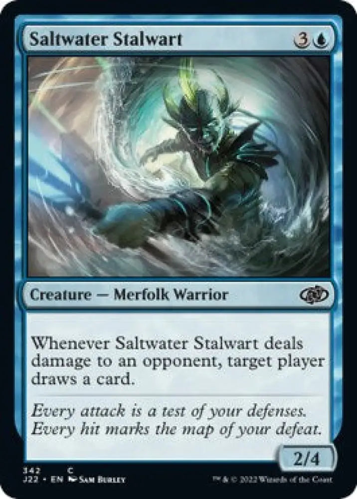 Saltwater Stalwart [Jumpstart 2022] - MTG Single