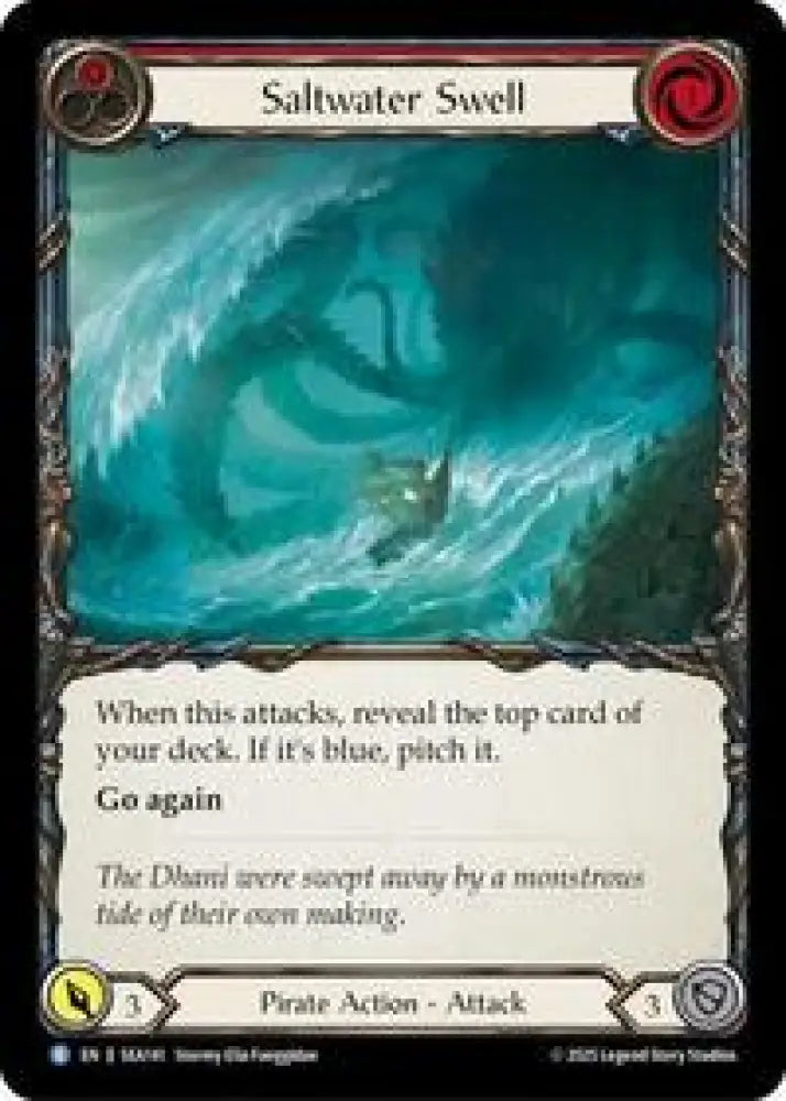 Saltwater Swell (Red) (SEA141) [High Seas]