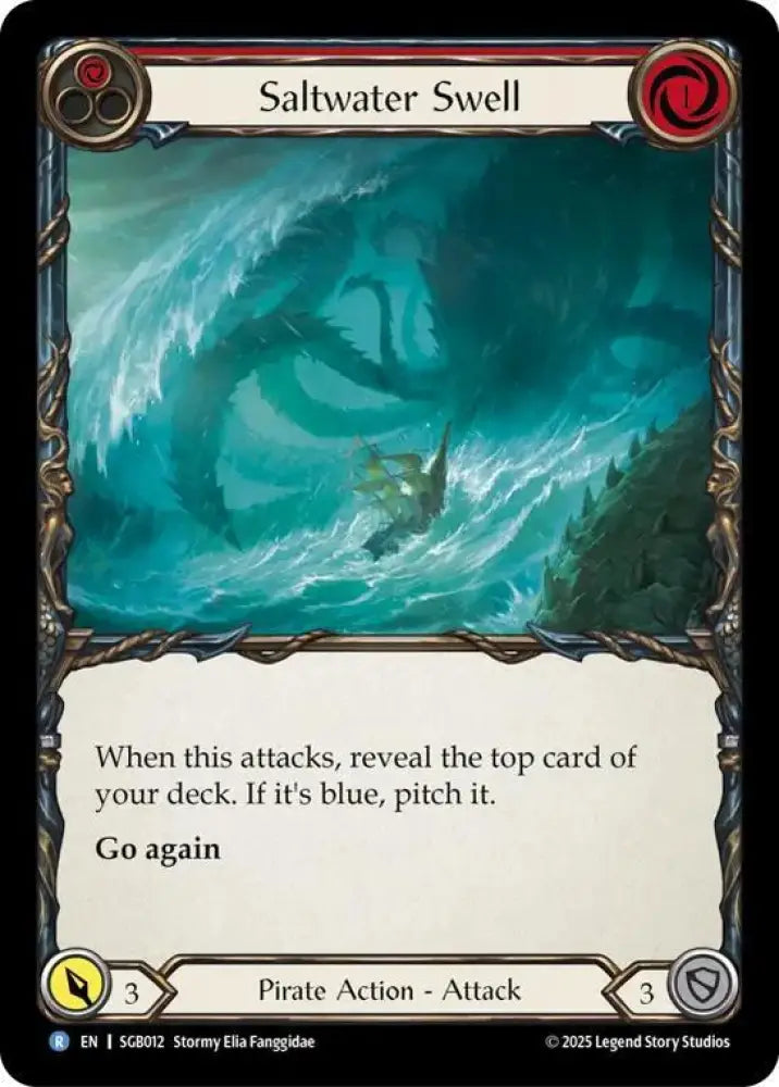 Saltwater Swell (Red) (SGB012) [Silver Age Chapter 3]