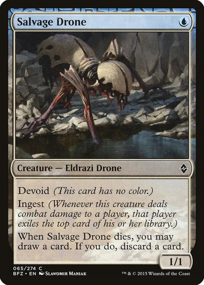 Salvage Drone [Battle for Zendikar] - MTG Single