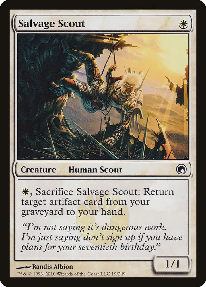 Salvage Scout [Scars of Mirrodin] - MTG Single