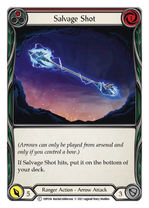 Salvage Shot (Red) [1HP246] (History Pack 1) - Flesh And Blood Single