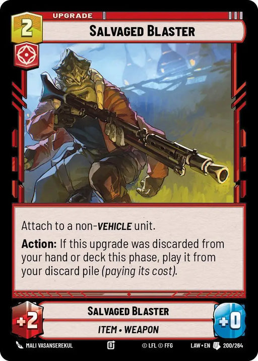 Salvaged Blaster (200/264) [A Lawless Time]
