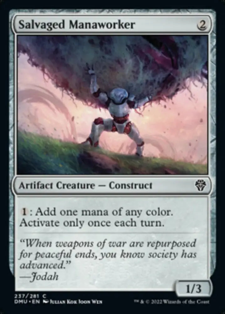 Salvaged Manaworker [Dominaria United] - MTG Single