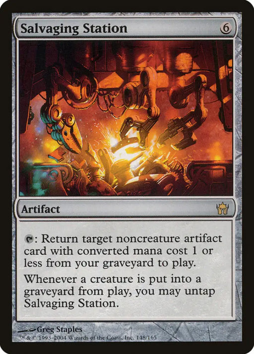 Salvaging Station [Fifth Dawn] - MTG Single