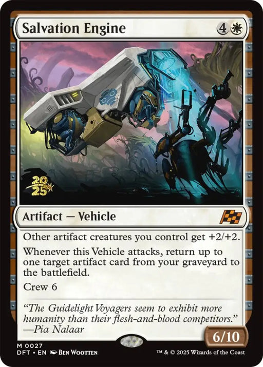 Salvation Engine [Aetherdrift Prerelease Promos] - MTG Single