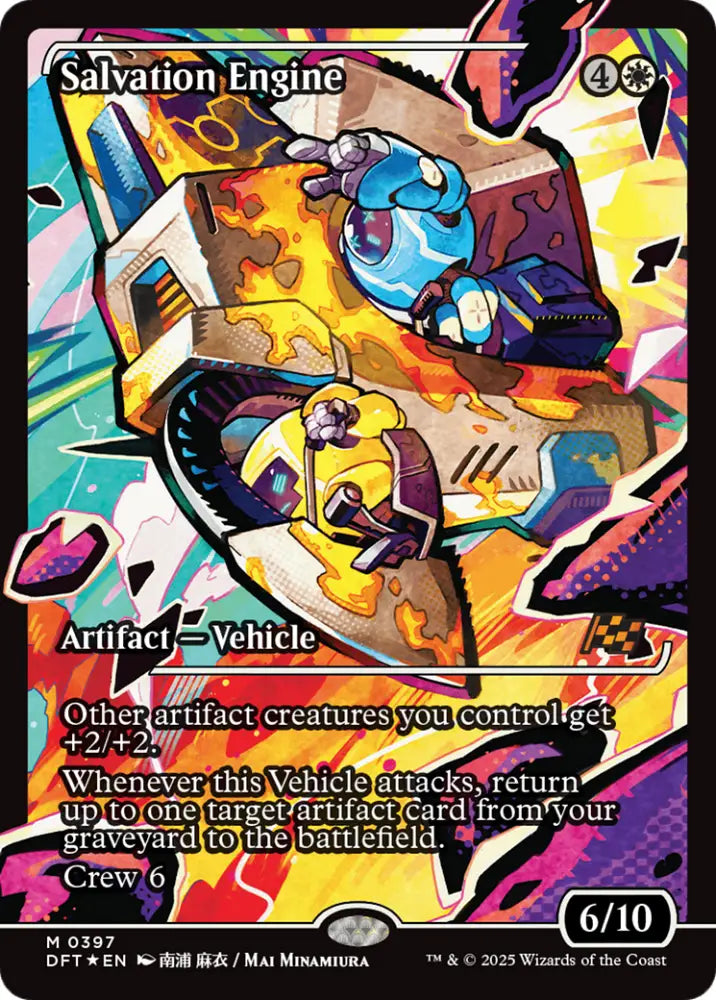 Salvation Engine (Showcase) [Aetherdrift] - MTG Single