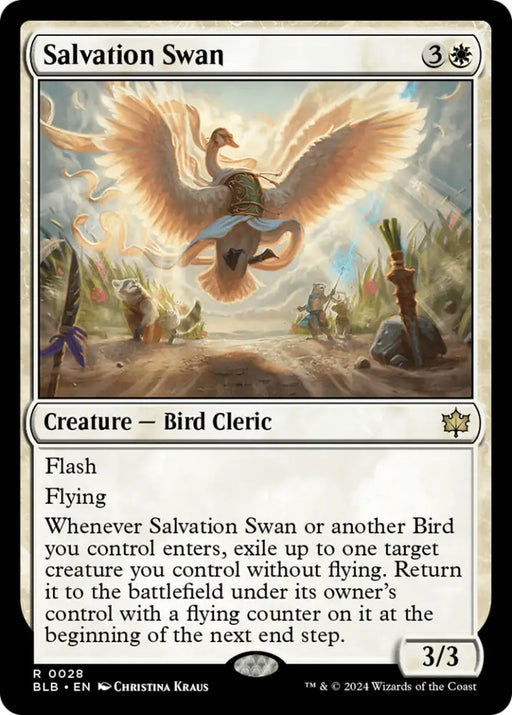 Salvation Swan [Bloomburrow] - MTG Single