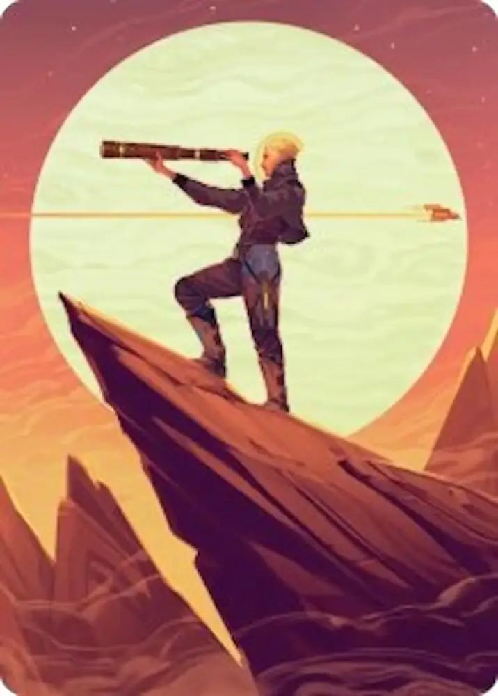 Sami, Wildcat Captain Art Card (37) [Edge of Eternities Art Series]