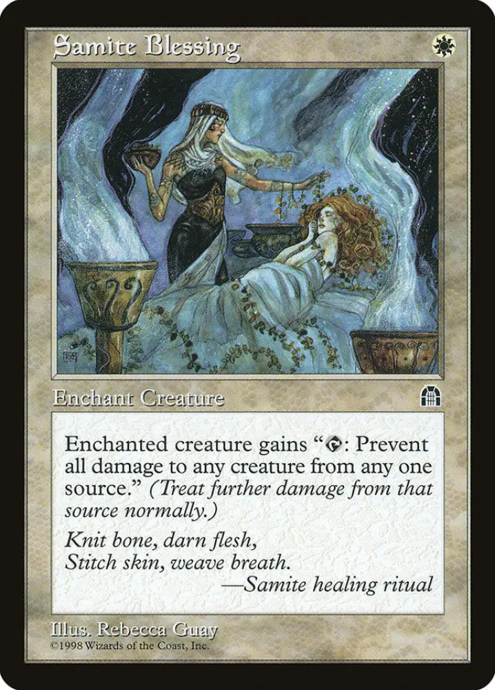Samite Blessing [Stronghold] - MTG Single