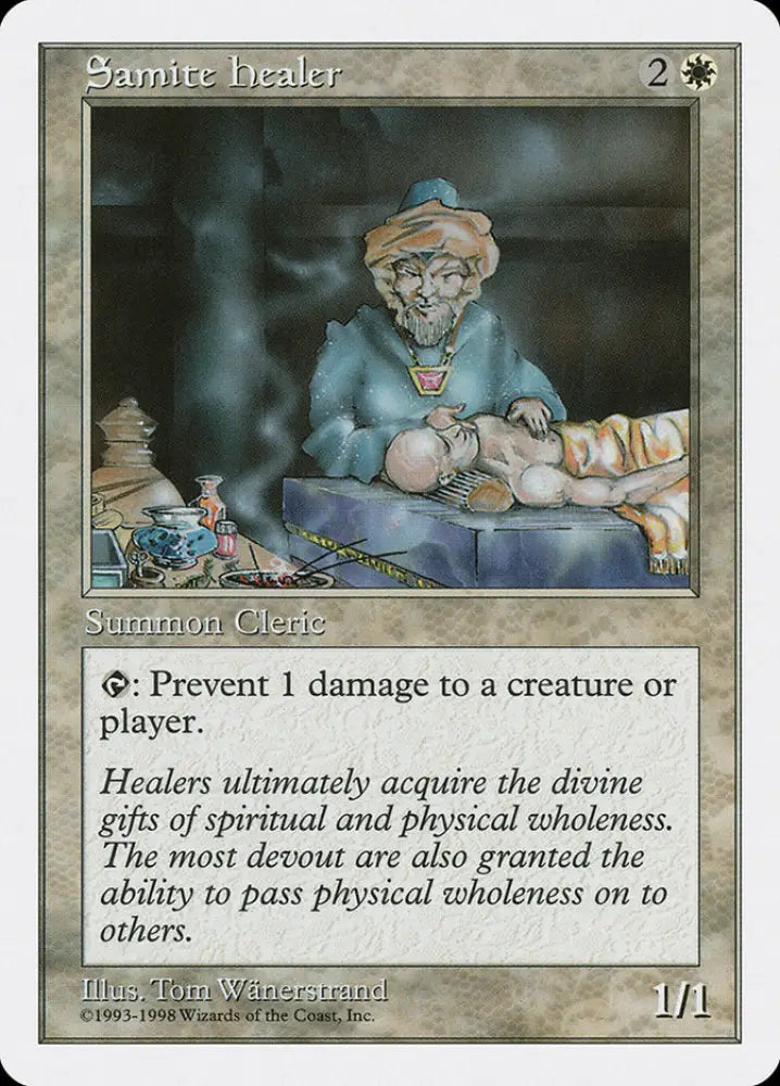 Samite Healer [Anthologies] - MTG Single