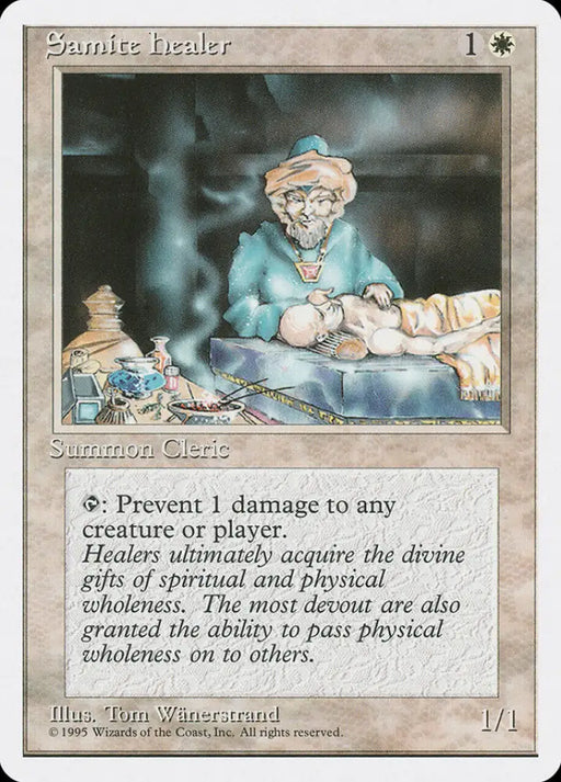Samite Healer [Fourth Edition] - MTG Single