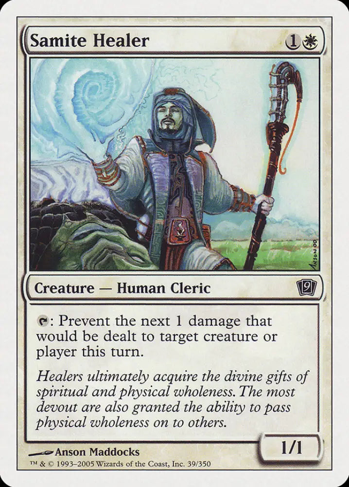 Samite Healer [Ninth Edition] - MTG Single