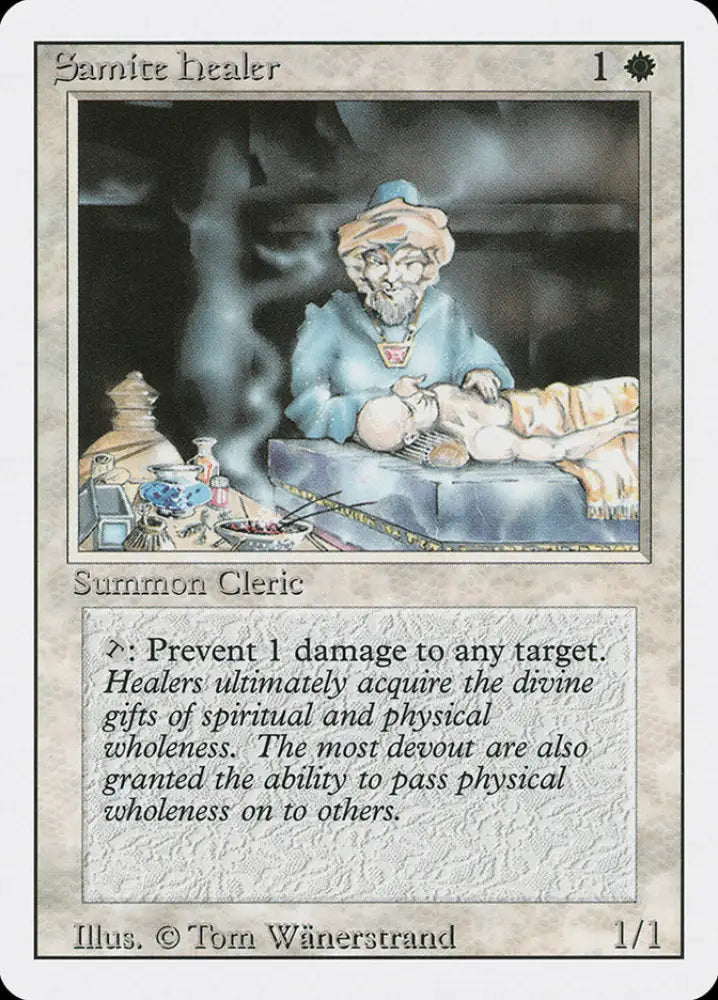Samite Healer [Revised Edition] - MTG Single