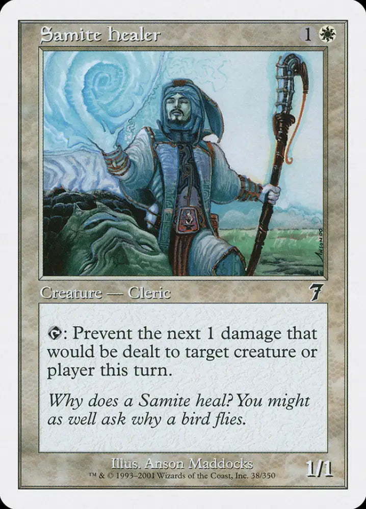 Samite Healer [Seventh Edition] - MTG Single