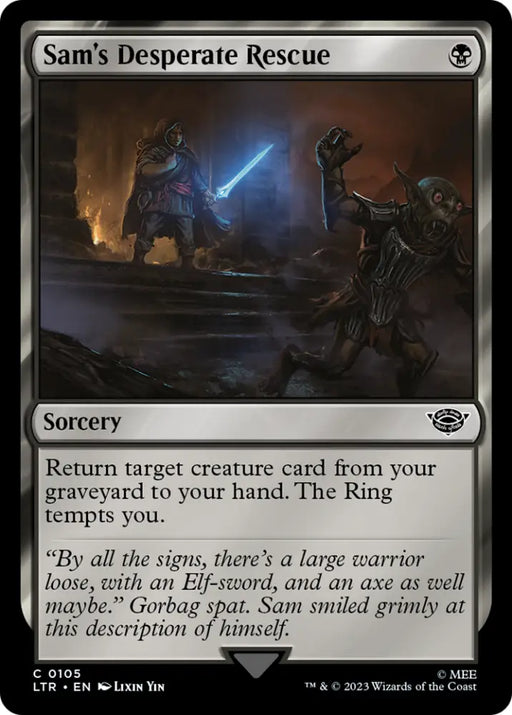 Sam’s Desperate Rescue [The Lord of the Rings: Tales of Middle-Earth] - MTG Single