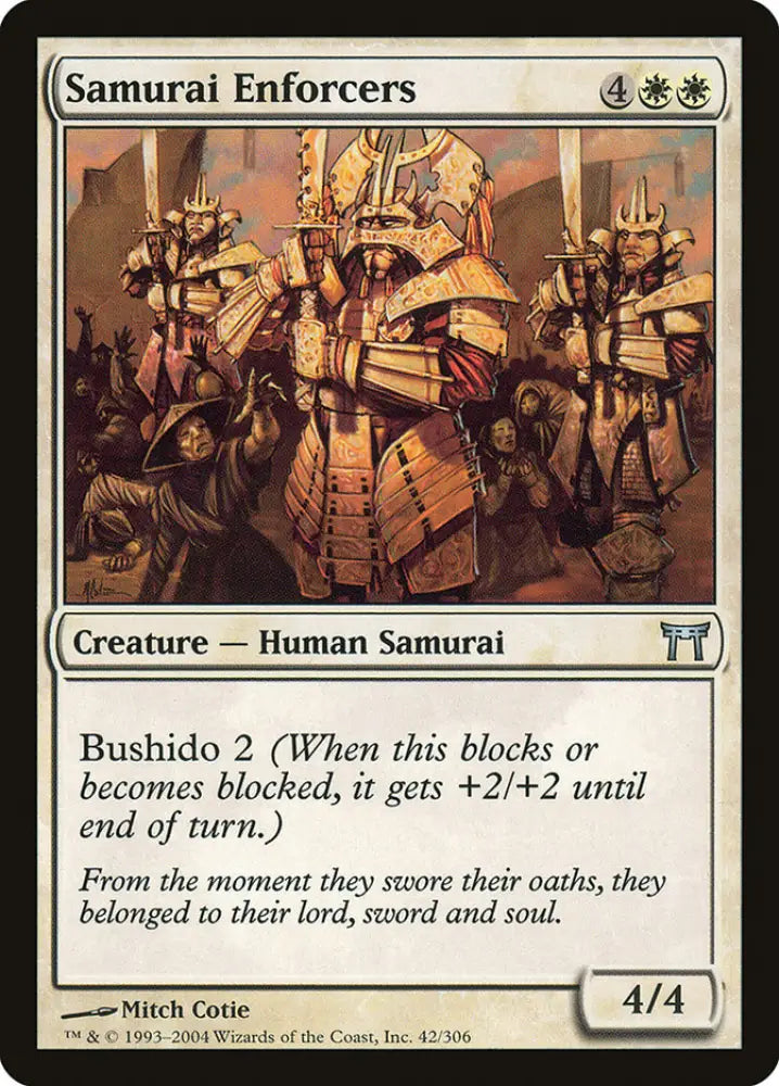 Samurai Enforcers [Champions of Kamigawa] - MTG Single