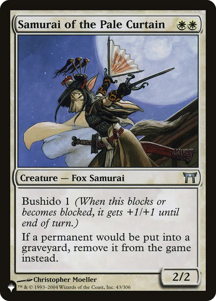 Samurai of the Pale Curtain [The List] - MTG Single