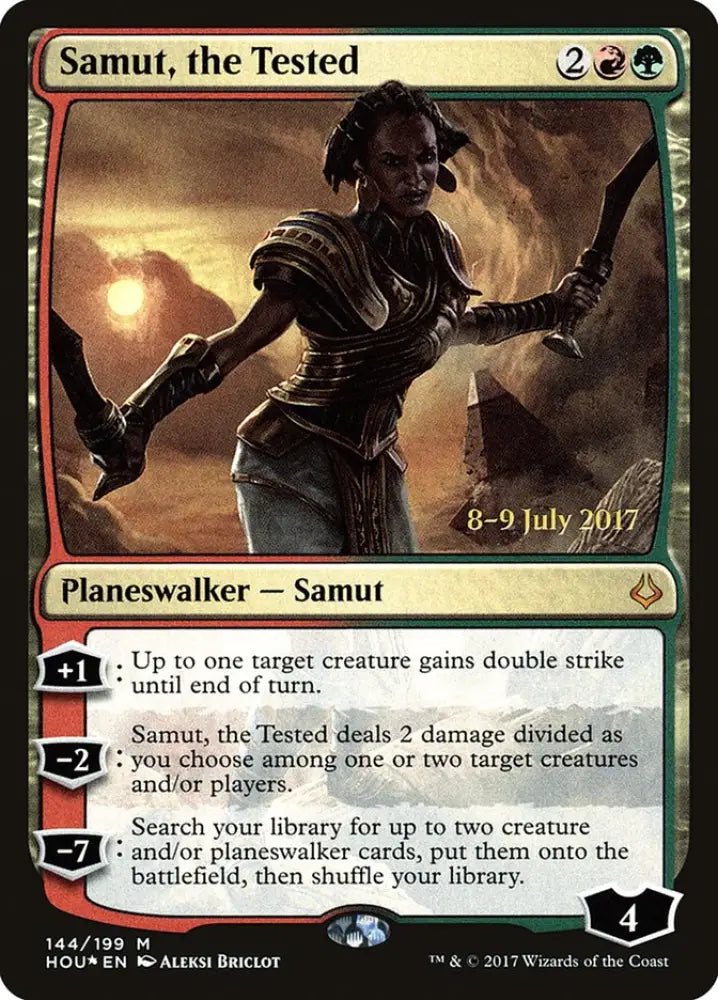 Samut the Tested [Hour of Devastation Prerelease Promos] - MTG Single