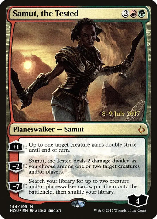 Samut the Tested [Hour of Devastation Prerelease Promos] - MTG Single