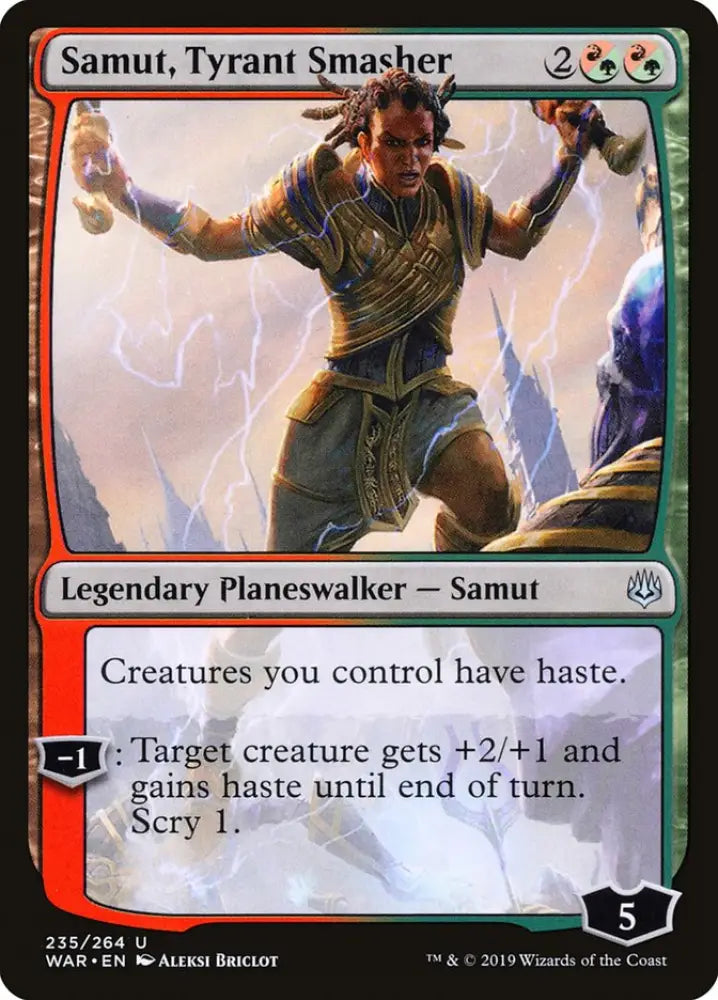 Samut Tyrant Smasher [War of the Spark] - MTG Single