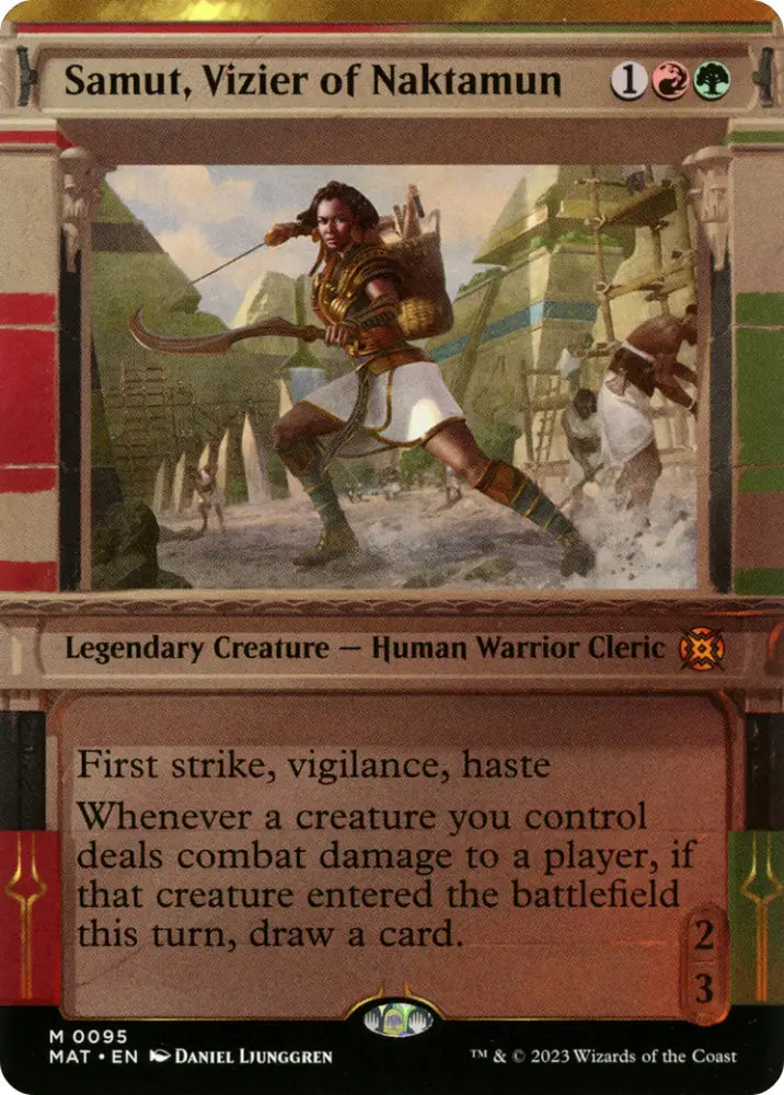 Samut Vizier of Naktamun (Showcase) [March of the Machine: The Aftermath] - MTG Single
