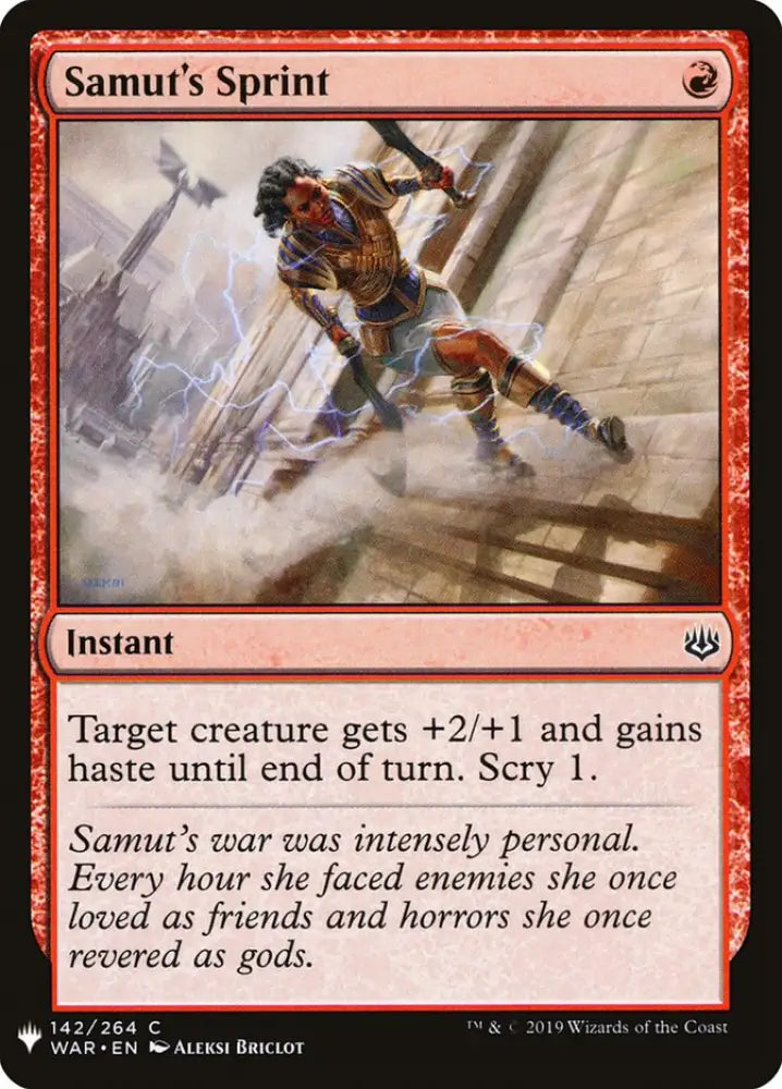 Samut’s Sprint [Mystery Booster] - MTG Single