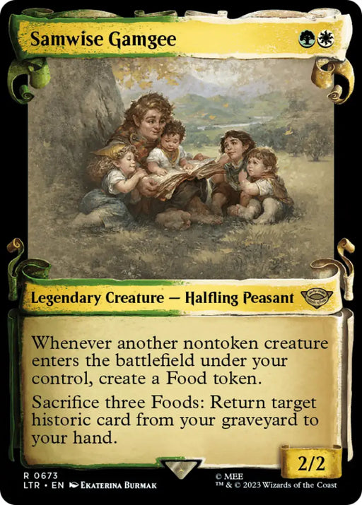 Samwise Gamgee [The Lord of the Rings: Tales of Middle-Earth Showcase Scrolls] - MTG Single