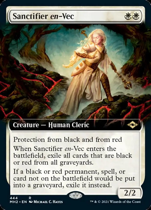 Sanctifier en-Vec (Extended Art) [Modern Horizons 2] - MTG Single