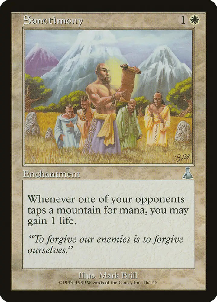 Sanctimony [Urza’s Destiny] - MTG Single