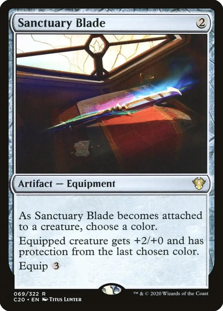 Sanctuary Blade [Commander 2020] - MTG Single