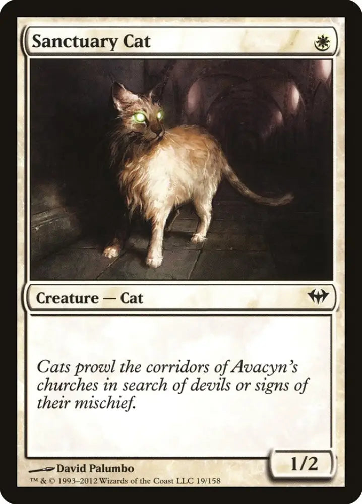 Sanctuary Cat [Dark Ascension] - MTG Single