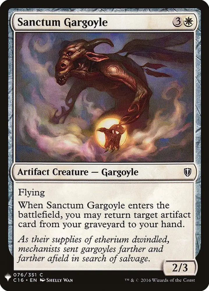 Sanctum Gargoyle [Mystery Booster] - MTG Single