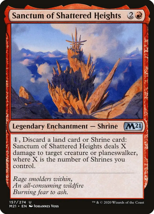Sanctum of Shattered Heights [Core Set 2021] - MTG Single