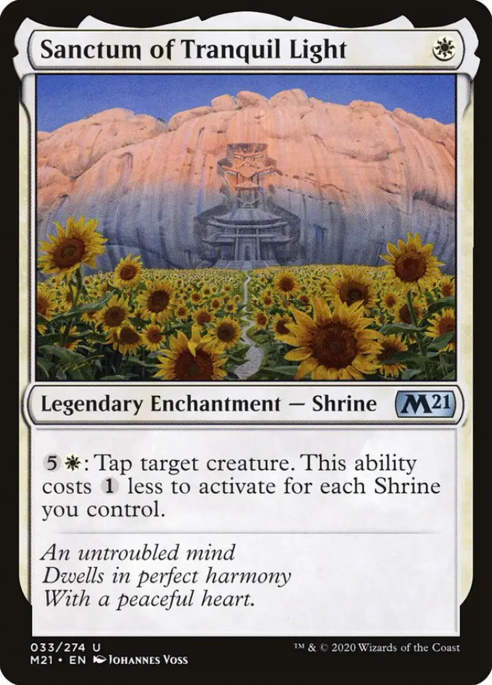 Sanctum of Tranquil Light [Core Set 2021] - MTG Single