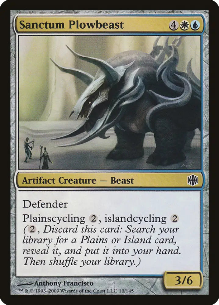 Sanctum Plowbeast [Alara Reborn] - MTG Single