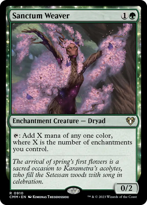 Sanctum Weaver [Commander Masters] - MTG Single