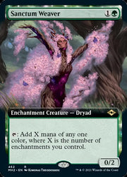 Sanctum Weaver (Extended Art) [Modern Horizons 2] - MTG Single