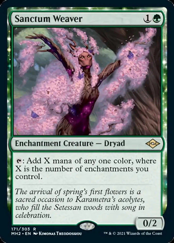 Sanctum Weaver [Modern Horizons 2] - MTG Single