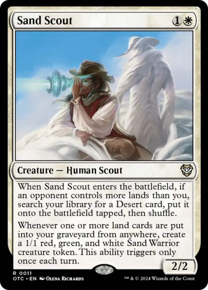 Sand Scout [Outlaws of Thunder Junction Commander] - MTG Single