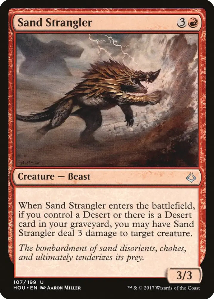 Sand Strangler [Hour of Devastation] - MTG Single