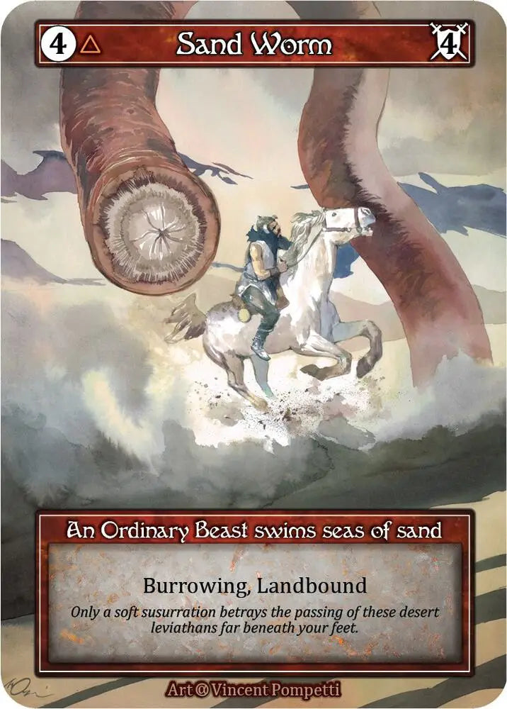 Sand Worm (Foil) [Alpha]