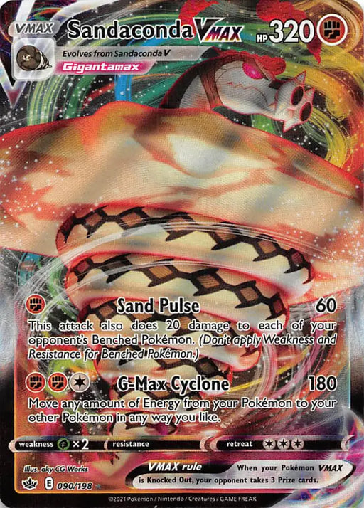 Sandaconda VMAX (090/198) [Sword & Shield: Chilling Reign] - Pokemon Single