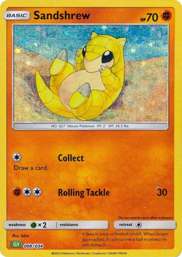 Sandshrew [Trading Card Game Classic] - Pokemon Single